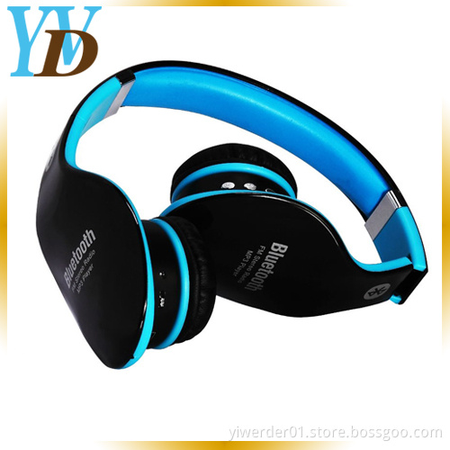 Foldable Portable TF Card FM Radio Bluetooth Headphone (YWD-T6)